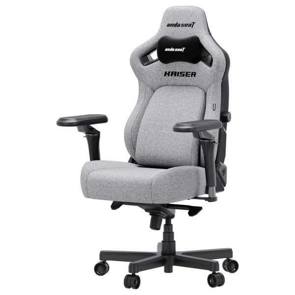 Крісло ігрове Anda Seat Kaiser 4 V2 Size XL Gray Fabric