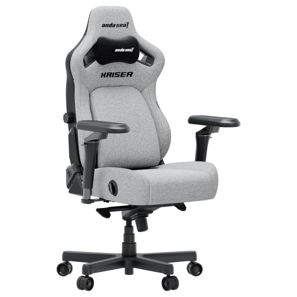 Крісло ігрове Anda Seat Kaiser 4 V2 Size XL Gray Fabric