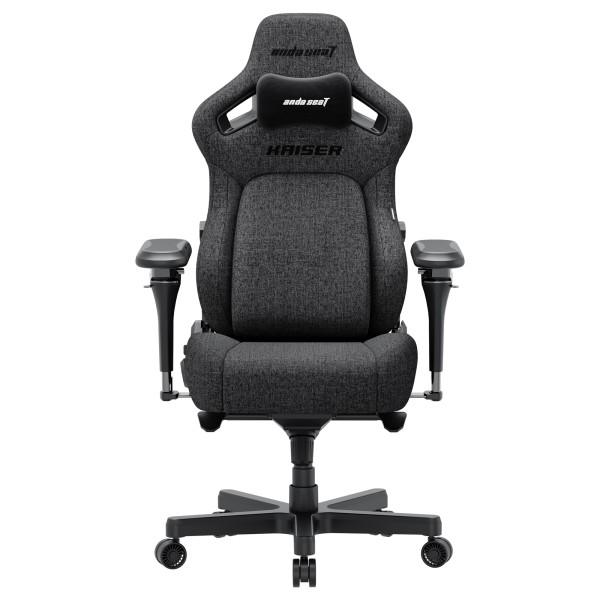 Ігрове крісло Anda Seat Kaiser 4 V2 Size XL Dark Gray Fabric - Купити в Elite Mebel