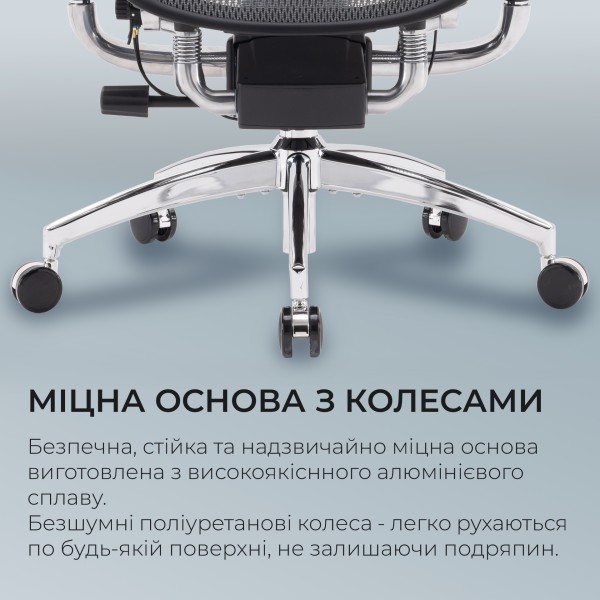 Крісло офісне Sihoo DORO S300 Mesh Dark Grey