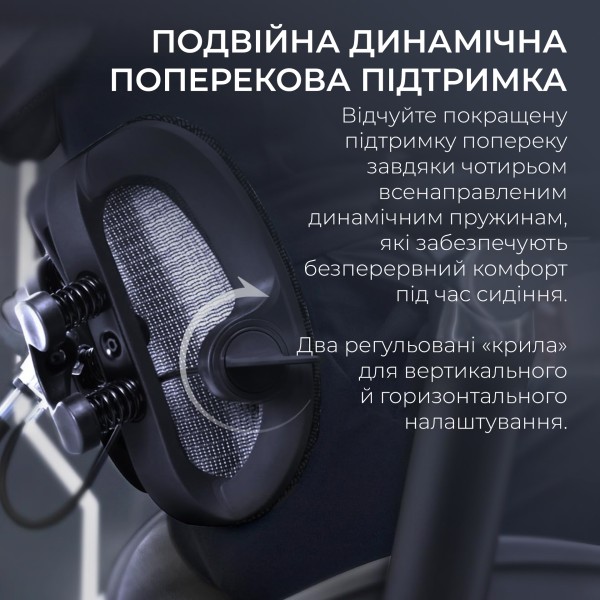 Крісло офісне Sihoo DORO S300 Mesh Dark Grey