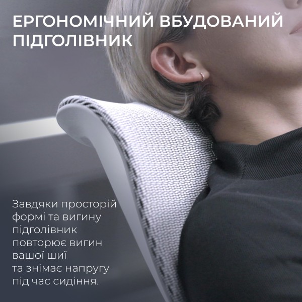 Крісло офісне Sihoo DORO S300 Mesh Light Grey