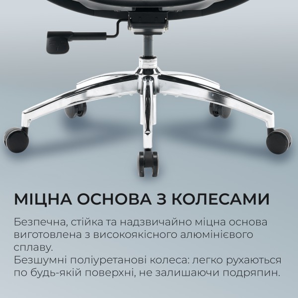 Крісло офісне Sihoo DORO S100 Mesh Black — комфорт для вашого офісу