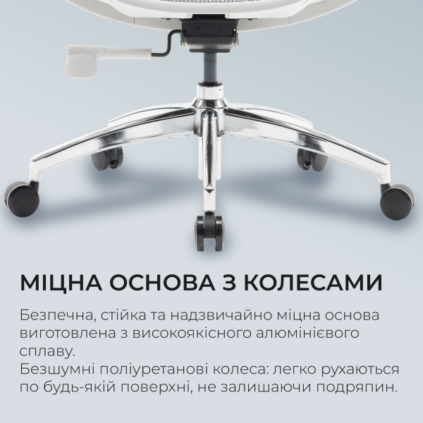 Крісло офісне Sihoo DORO S100 Mesh White