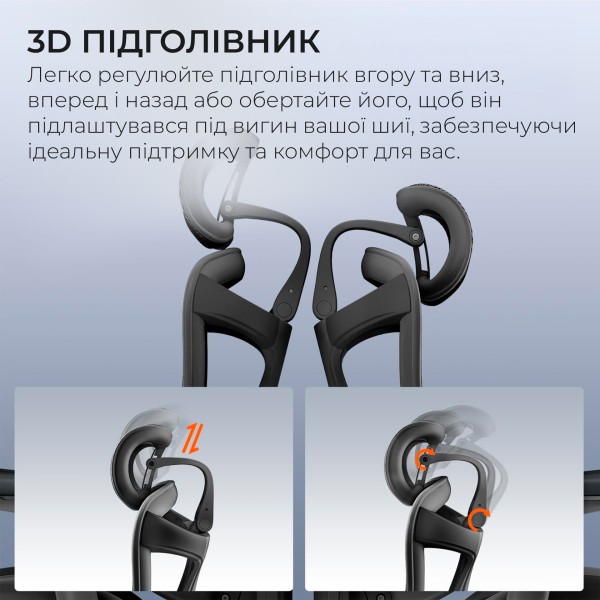 Крісло офісне Sihoo DORO C300 Pro Mesh Black