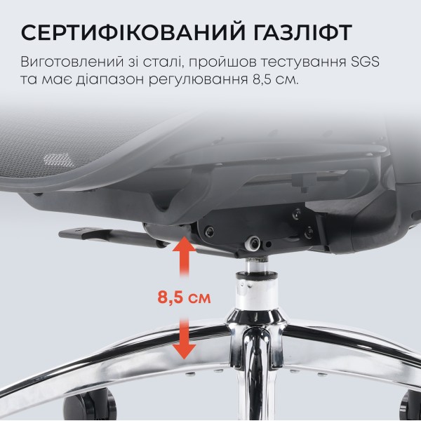 Крісло офісне Sihoo DORO C300L Mesh Black