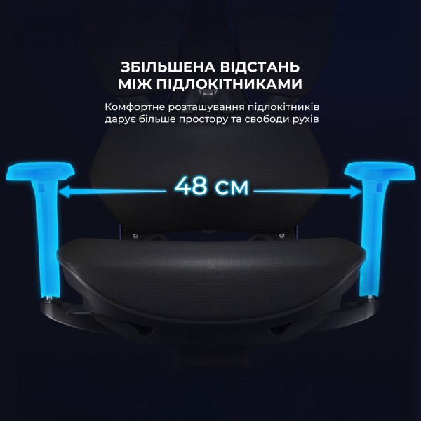 Крісло геймерське Sihoo X5C Mesh Black - Сучасний комфорт для геймерів і офісу