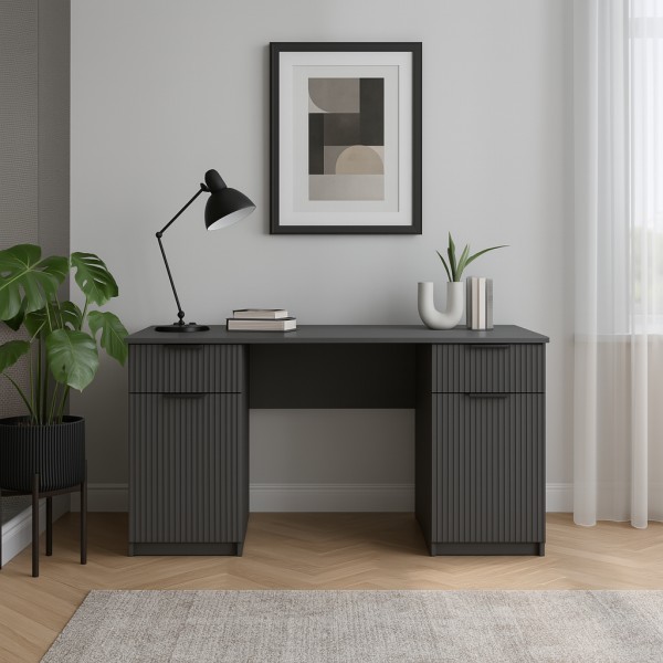 Стіл письмовий СП4 2Я2Д з фрезеруванням Плаше Грос