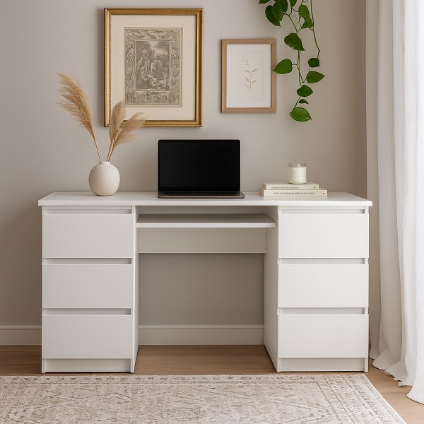 Стіл письмовий СП6 6Я з 6 шухлядами для офісу