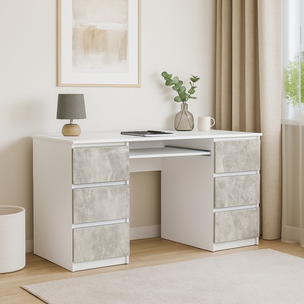 Стіл письмовий СП6 6Я з 6 шухлядами для офісу