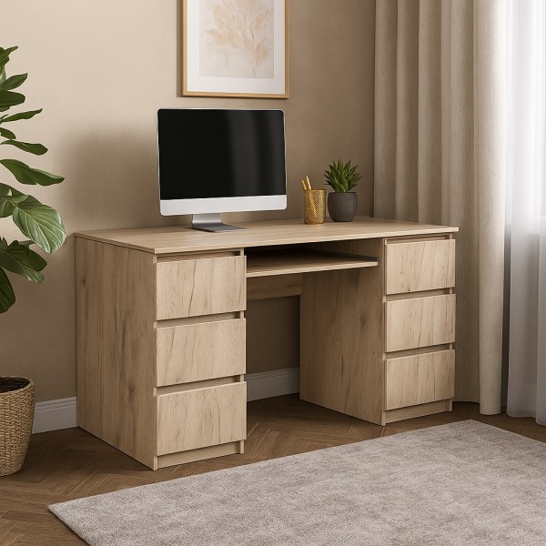 Стіл письмовий СП6 6Я з 6 шухлядами для офісу