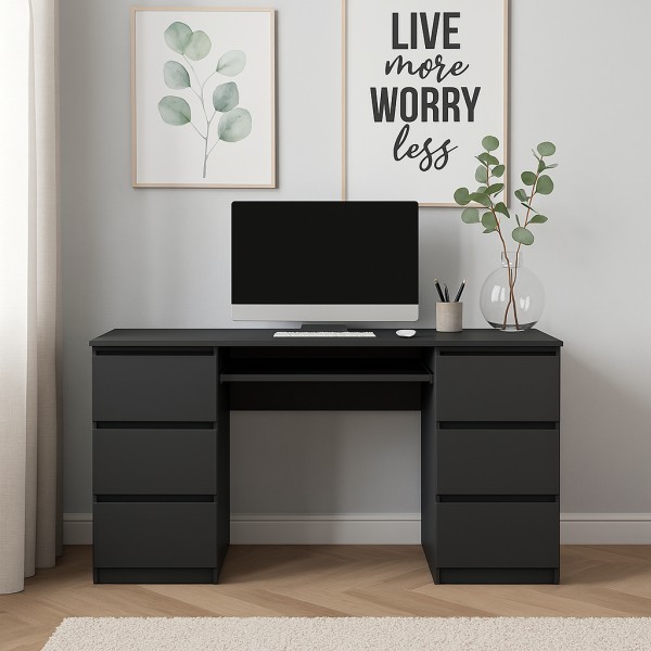 Стіл письмовий СП6 6Я з 6 шухлядами для офісу