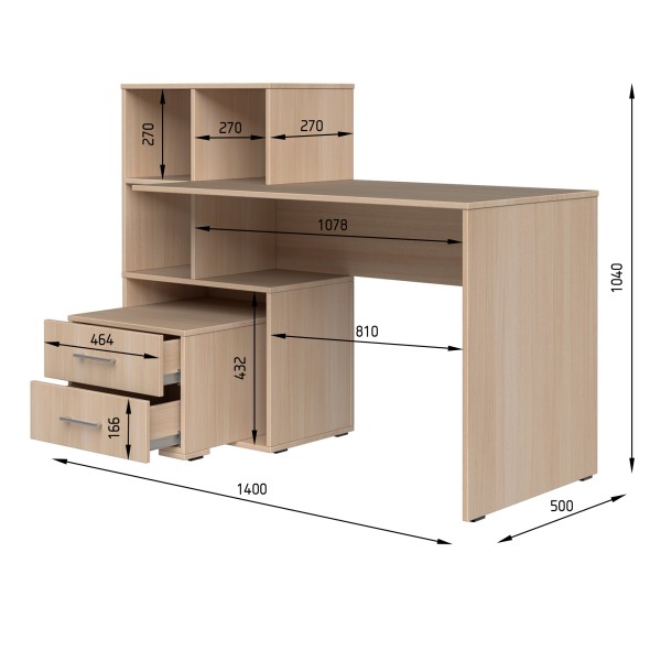 Стіл письмовий СП9 2Я - зручність та стиль для вашого офісу