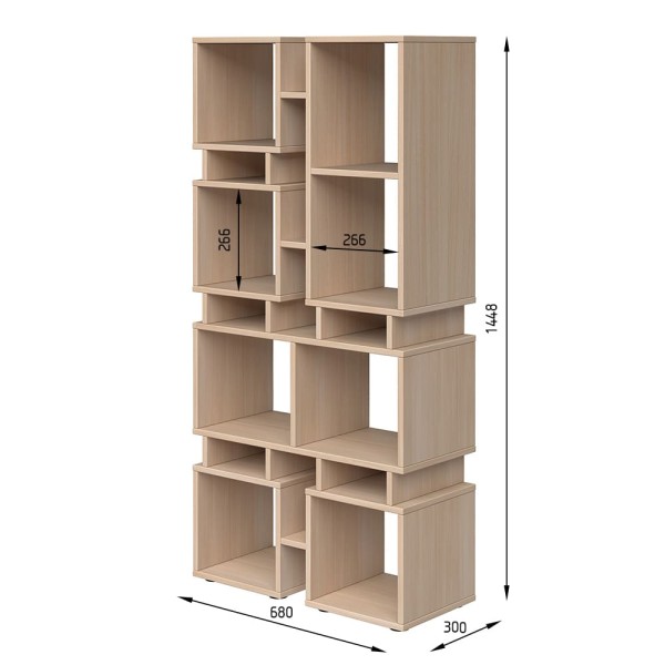 Стелаж відкритий №20 для вашого офісу