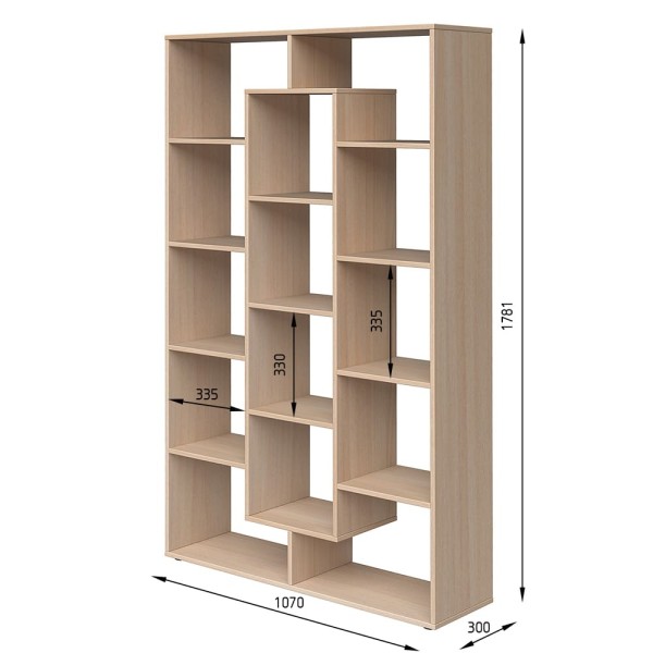 Стелаж відкритий №13 для офісу та дому