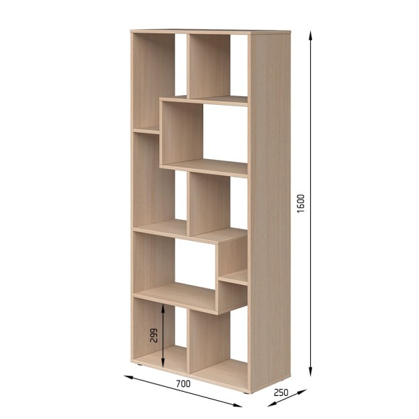 Стелаж відкритий №3 з ДСП 16 мм