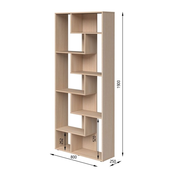 Стелаж відкритий №1 для вашого офісу