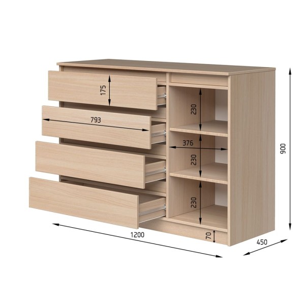 Комод 2 - стильні та функціональні меблі для вашого інтер'єру