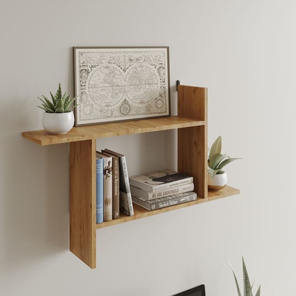 Полиця навісна №43 – стильний елемент меблів для вітальні та офісу