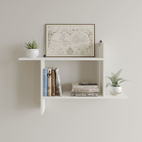 Полиця навісна №43 – стильний елемент меблів для вітальні та офісу