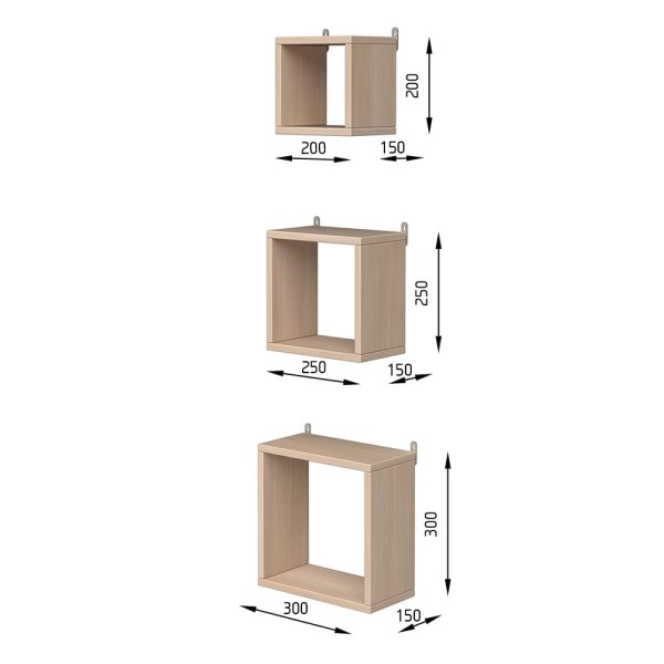 Полиця навісна №47 для вашої вітальні