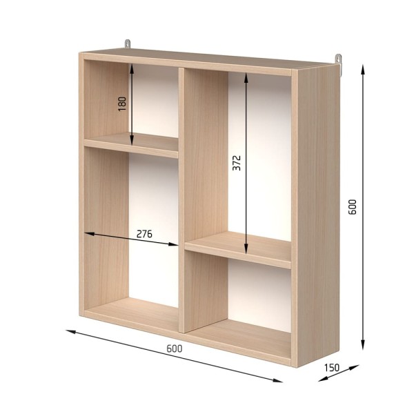 Полиця навісна №26: елегантність і функціональність для вашого інтер'єру