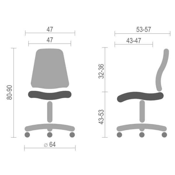 Кресло Laborant GTS — стиль і комфорт для вашого офісу