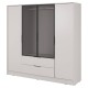 Шафа для одягу Perfect Home Келлі 4-дверна