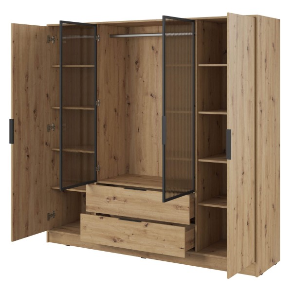 Шафа для одягу Perfect Home Келлі 4-дверна