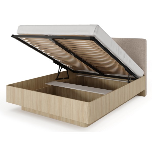 Ліжко Perfect Home Вікі 160 з м'яким ізголів'ям