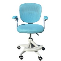 Крісло обертове дитяче OC-939 Perfect Home Україна Блакитний