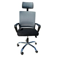 Крісло офісне/комп'ютерне OC-8330M Perfect Home Україна Cірий