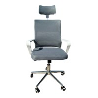 Крісло офісне/комп'ютерне OC-8330W Perfect Home Україна Cірий
