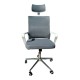 Крісло офісне OC-8330W Perfect Home Україна Cірий