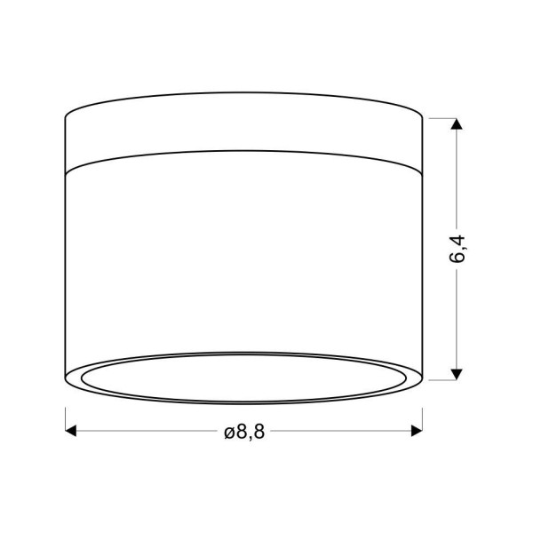 Точковий світильник Candellux 2273631 TUBA