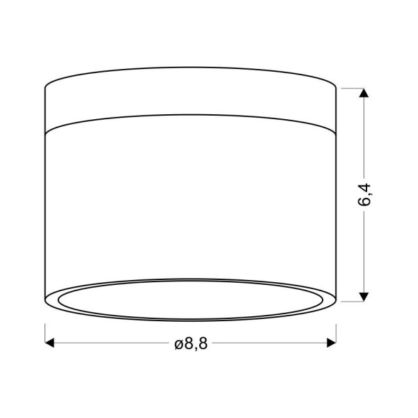 Точковий світильник Candellux 2273648 TUBA