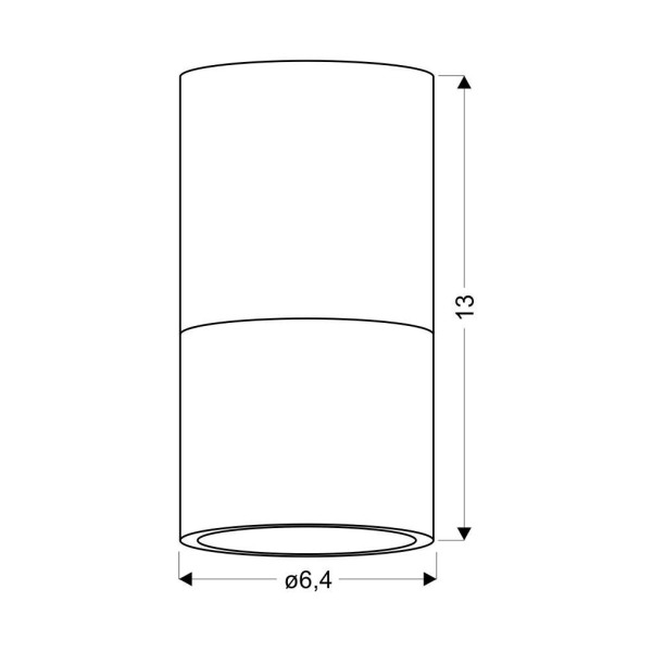Точковий світильник Candellux 2273686 TUBA