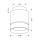 Точковий світильник Candellux 2275918 TUBA
