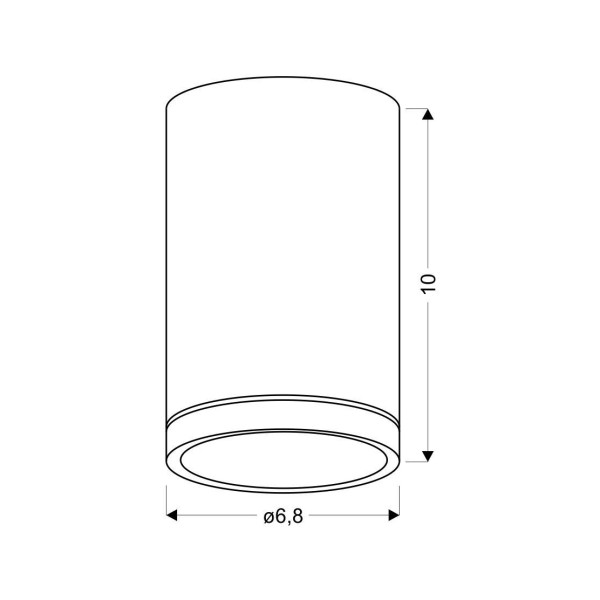 Точковий світильник Candellux 2277158 TUBA