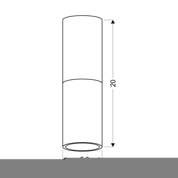 Точковий світильник Candellux 2282688 TUBA