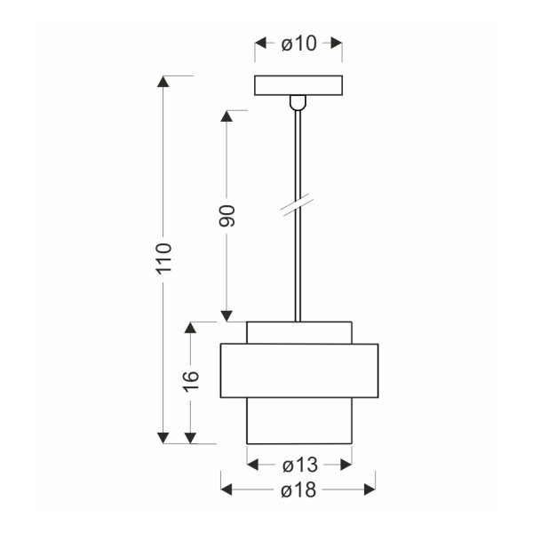 Люстра Candellux 31-09494 Spiega