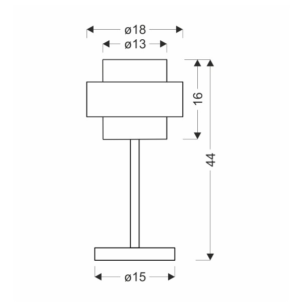 Настільна лампа Candellux 41-09531 Spiega