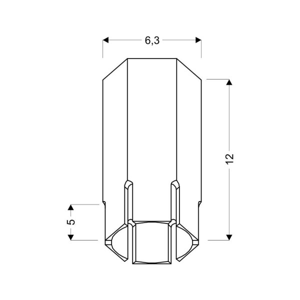 Точковий світильник Candellux 2282824 TUBA