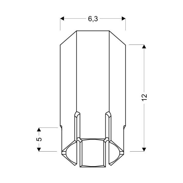 Точковий світильник Candellux 2282831 TUBA