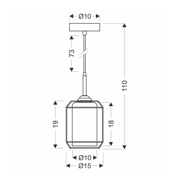 Люстра Candellux 31-08428 Jonera — елегантне освітлення для дому