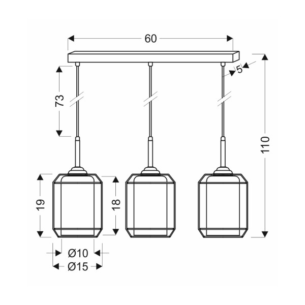 Люстра Candellux 33-08435 Jonera – стильне освітлення для вашої оселі