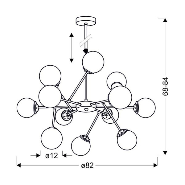 Люстра Candellux 30-64806 Best: стиль і комфорт у вашому інтер'єрі