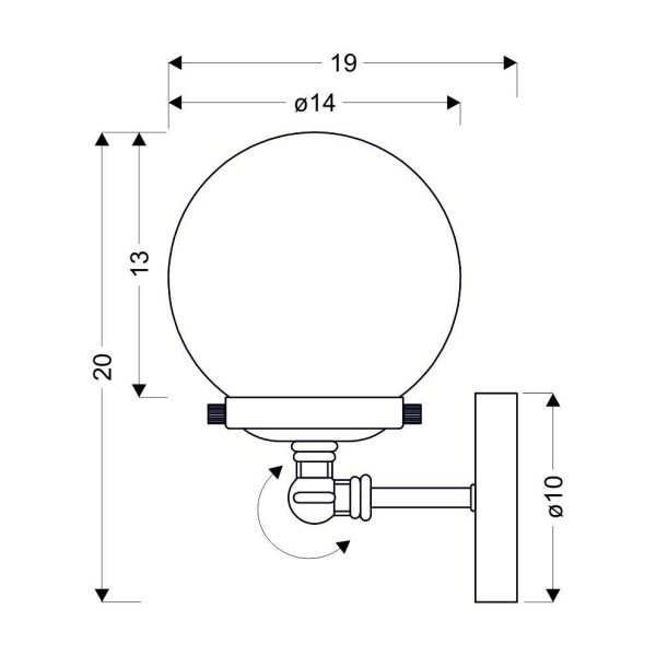 Бра Candellux 21-70852 Ballet - стильне освітлення для інтер'єру