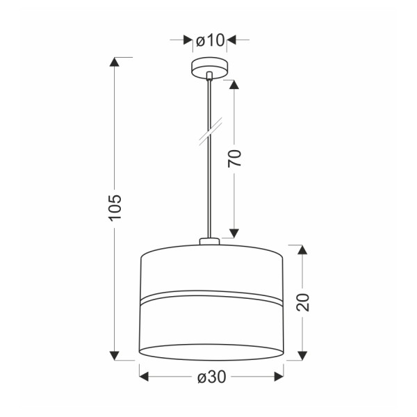 Люстра Candellux 31-17444 Assam — стильне освітлення для вашого інтер'єру