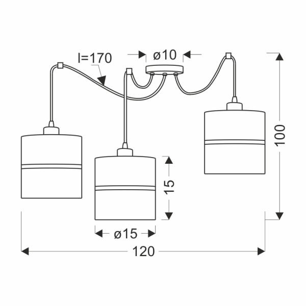 Люстра Candellux 33-17772 Assam — ідеальний вибір для вашого дому